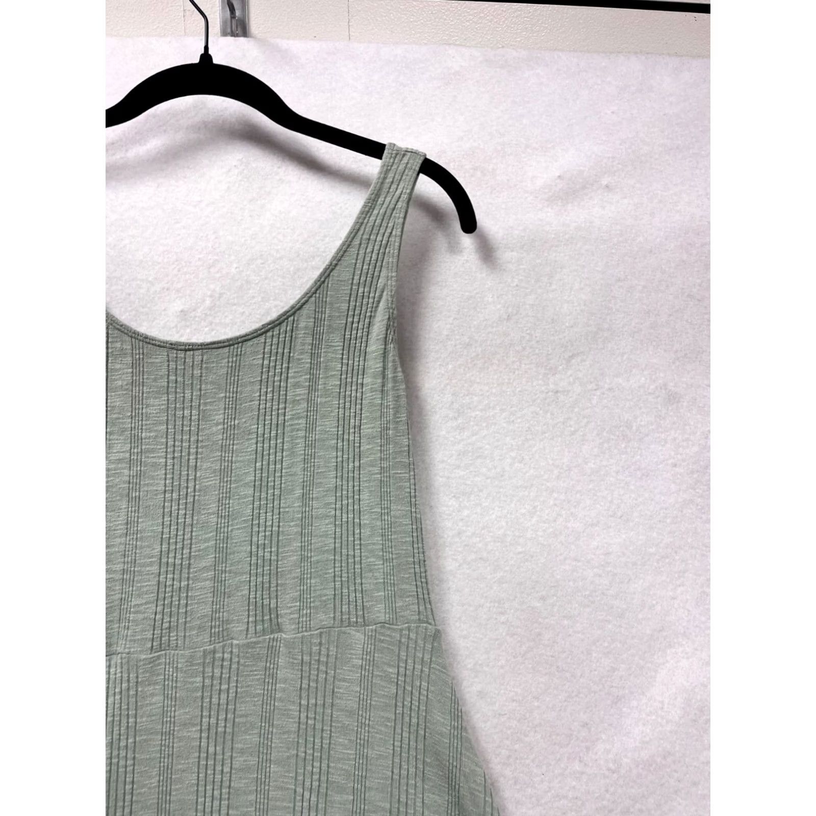 Vintage Carve Designs Womens Dress Sleeveless Midi Green S 8099 Womens S Dress Sundress Midi Green Carve Designs Size S / US 4 / IT 40 - 5 Thumbnail
