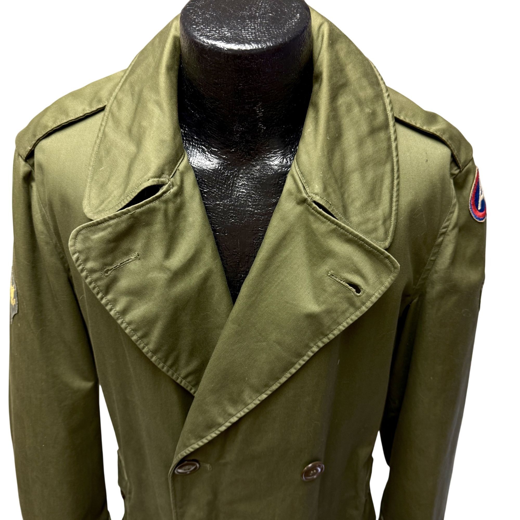 Other Vtg Military OG107 KOREAN WAR 1953 US 3rd Army Patch Trench Size US M / EU 48-50 / 2 - 4 Thumbnail