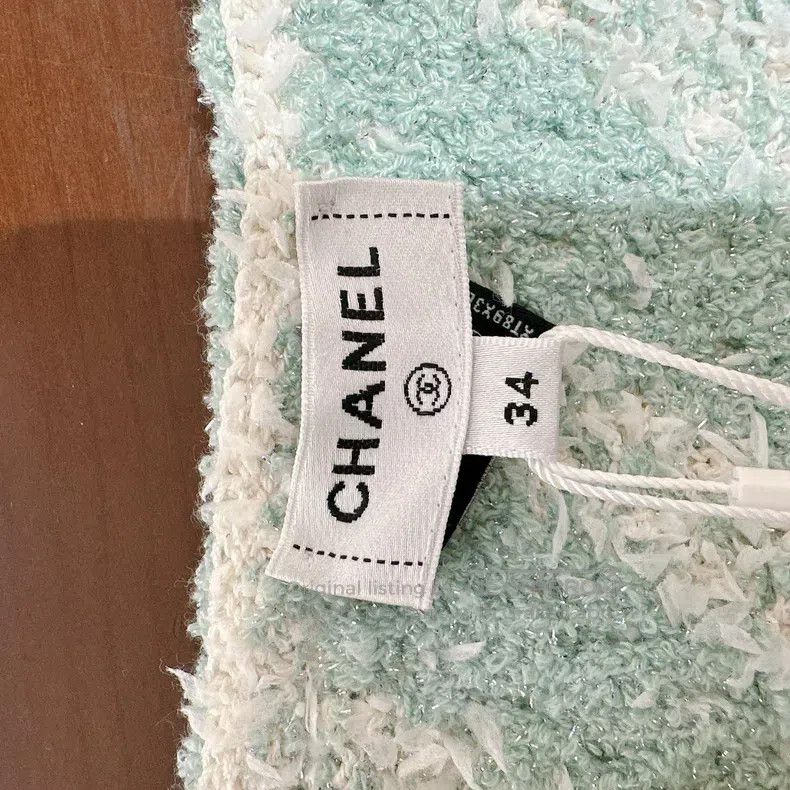 Chanel Chanel 23s mint green shiny suspender skirt Size XXS / US 00 / IT 34 - 3 Thumbnail