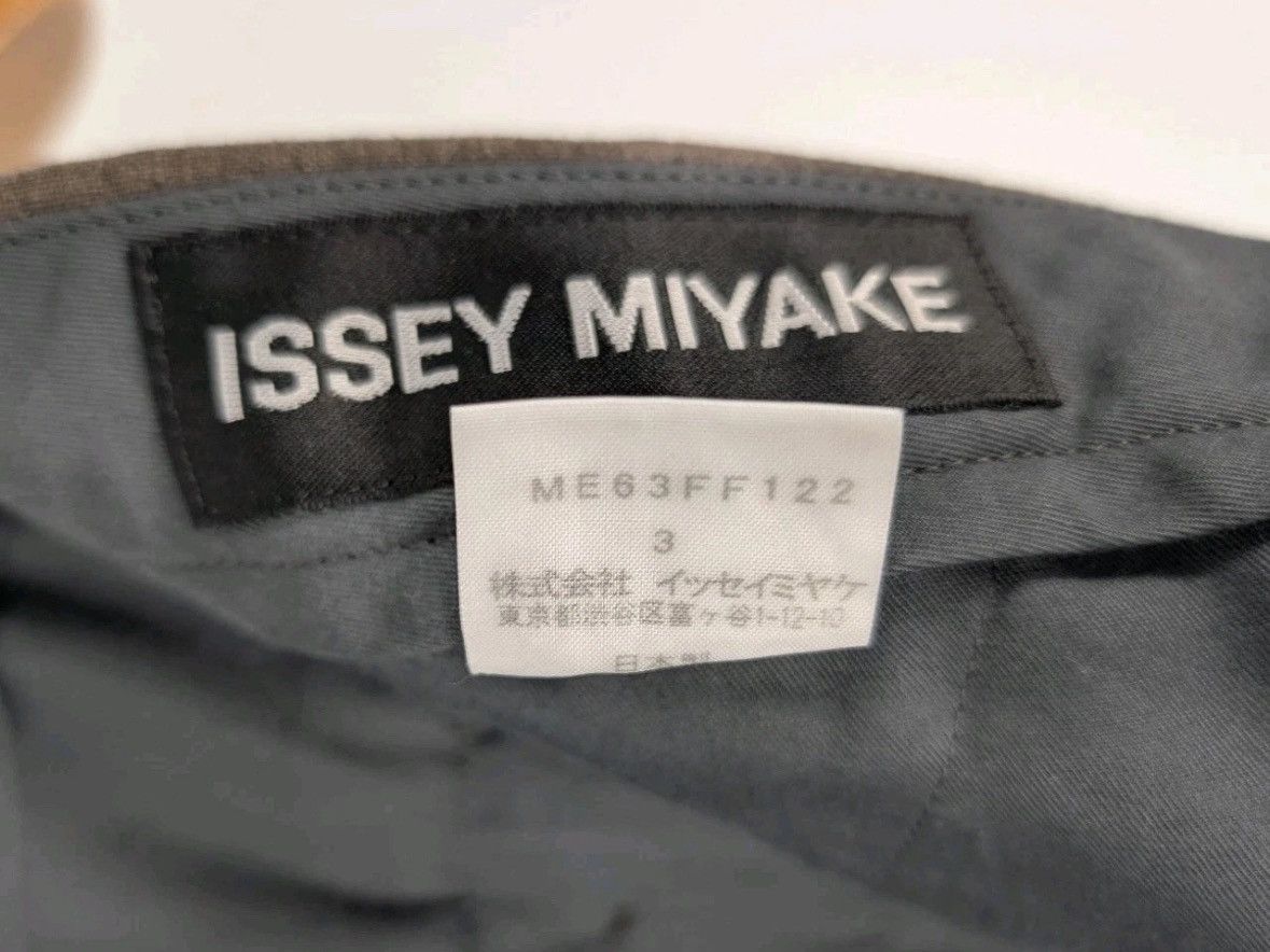 Issey Miyake Vintage 90s Issey Miyake 1996 Trousers Men Wool Blend Pants Size US 32 / EU 48 - 4 Thumbnail