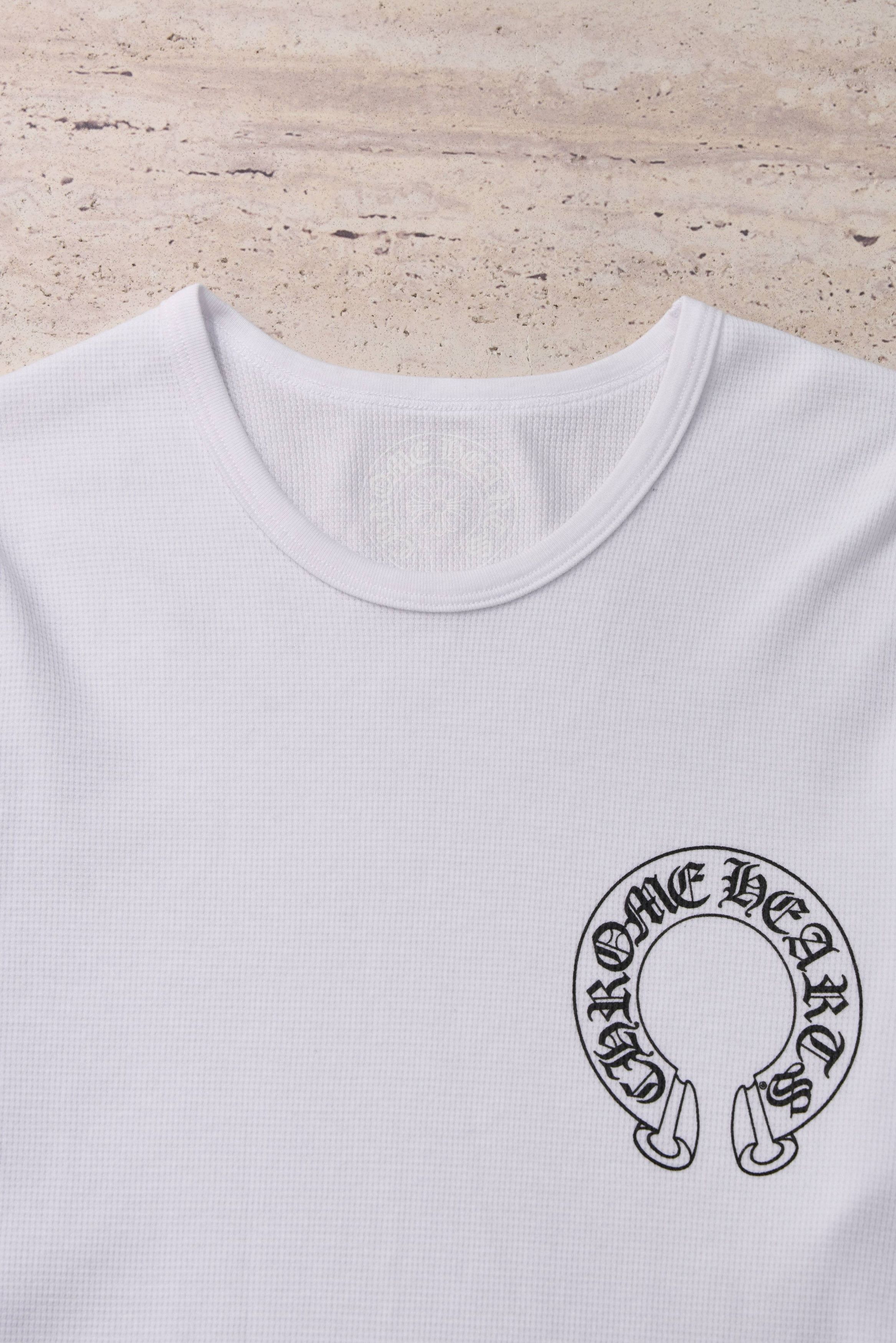 Chrome Hearts Chrome Hearts Dagger Thermal long t-shirt white Size L / US 10 / IT 46 - 2 Thumbnail