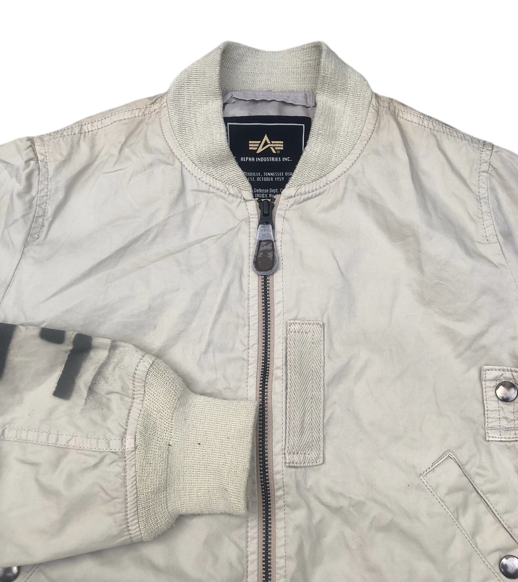Alpha Industries × Japanese Brand ALPHA INDUSTRIES x LED RECHWE Flight Bomber Parachute Jacket Size US M / EU 48-50 / 2 - 5 Thumbnail