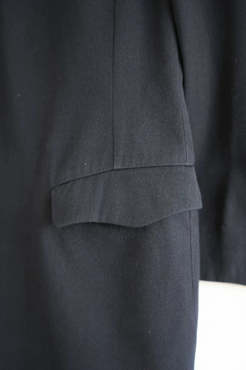 Yohji Yamamoto Yohji Yamamoto Yohji Yamamoto Long Black Suit Jacket Size US M / EU 48-50 / 2 - 4 Thumbnail