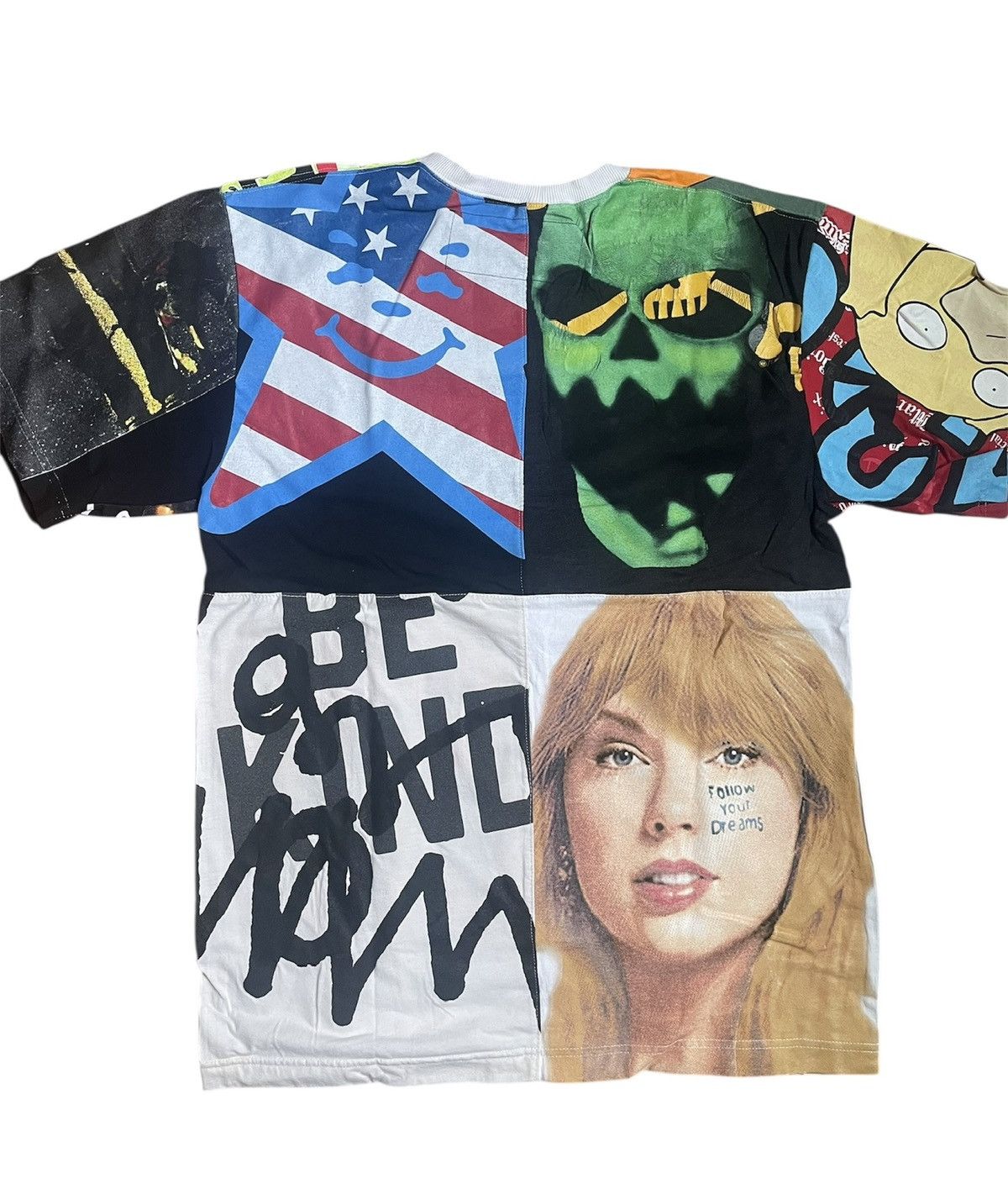 Asspizza Asspizza Patchwork T-Shirt Size US M / EU 48-50 / 2 - 2 Thumbnail