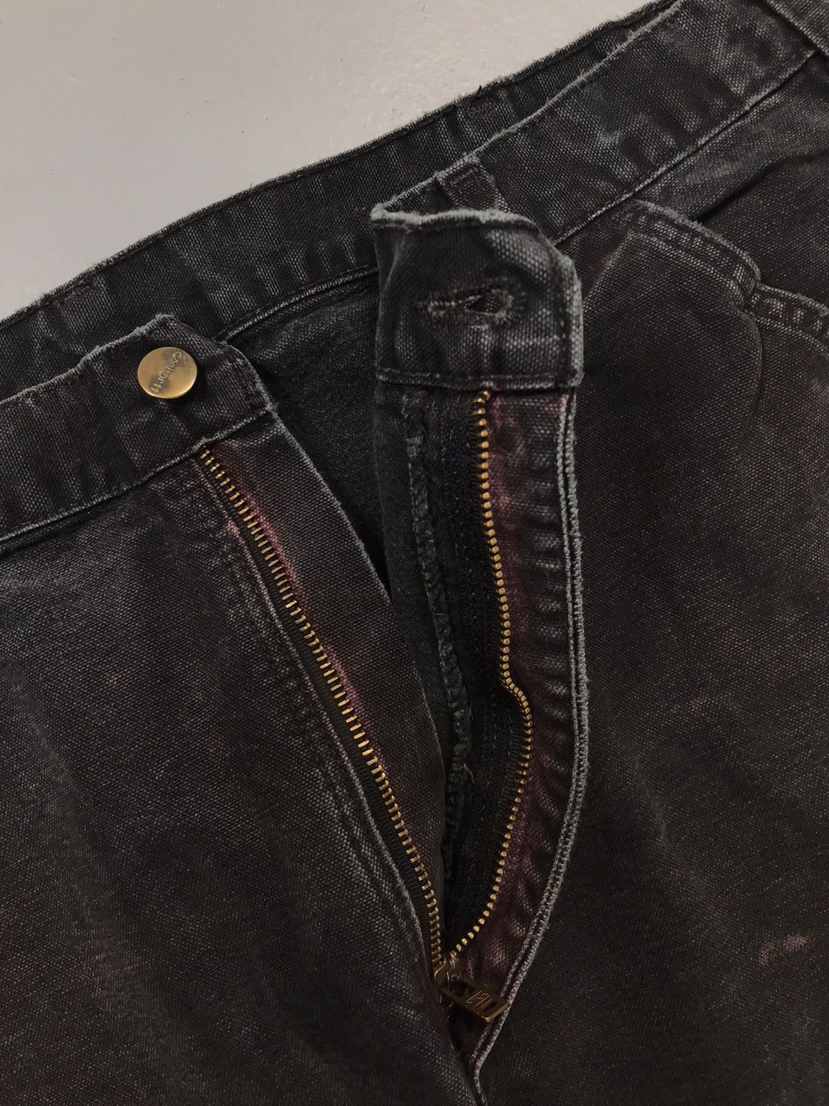 Carhartt Vintage Carhartt B11 BLK carpenter denim Size US 38 / EU 54 - 6 Thumbnail