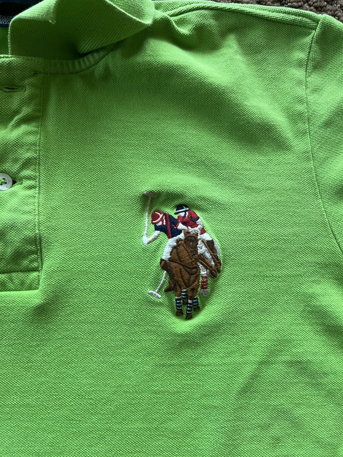 U.S. Polo Assn. Vintage y2k USPA Polo Size US M / EU 48-50 / 2 - 2 Thumbnail