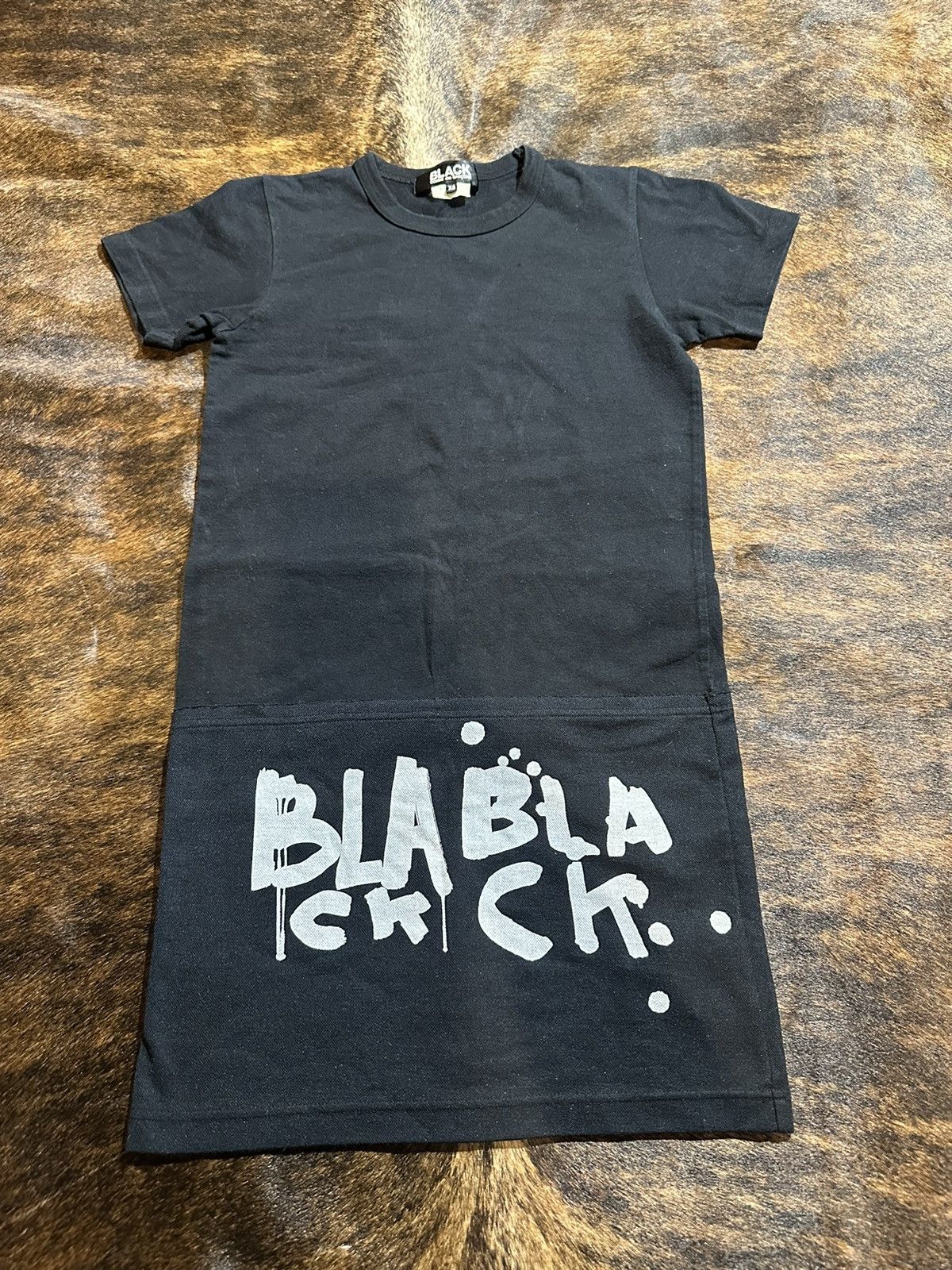 Comme des Garcons Black CDG black mini dress tshirt Size XS / US 0-2 / IT 36-38 - 1 Thumbnail