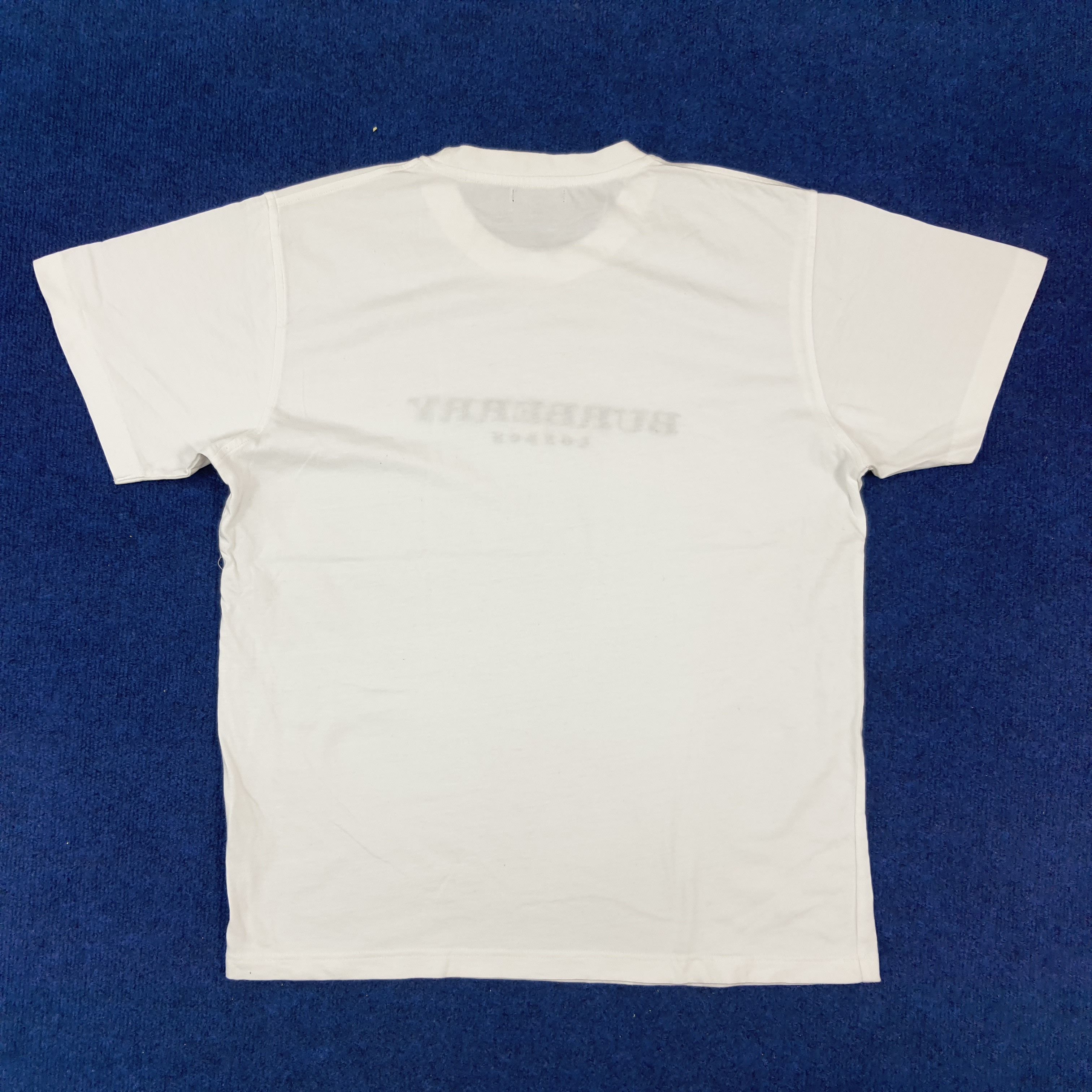 Burberry × Vintage Vintage Burberry London Spell Out Designer Tshirt Size US L / EU 52-54 / 3 - 4 Thumbnail