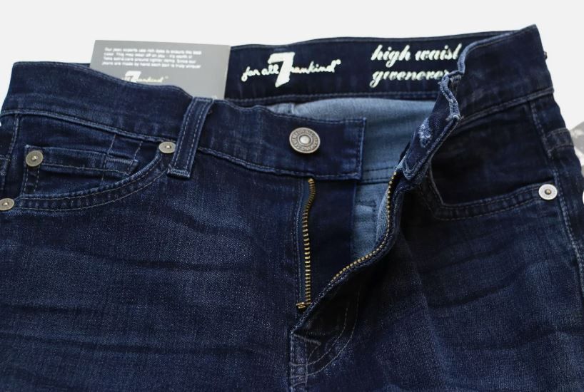 7 For All Mankind New 7 For All Mankind High Waisted Super Skinny Jeans Size 24" / US 00 / IT 34 - 11 Thumbnail
