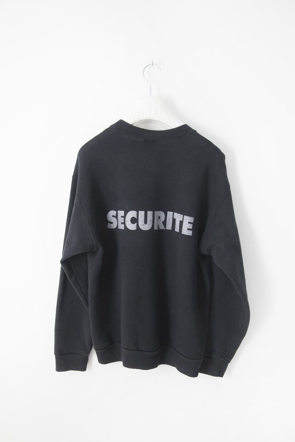 Vintage Vintage 1990's French Security sweatshirt - Screen Stars Size US M / EU 48-50 / 2 - 3 Thumbnail