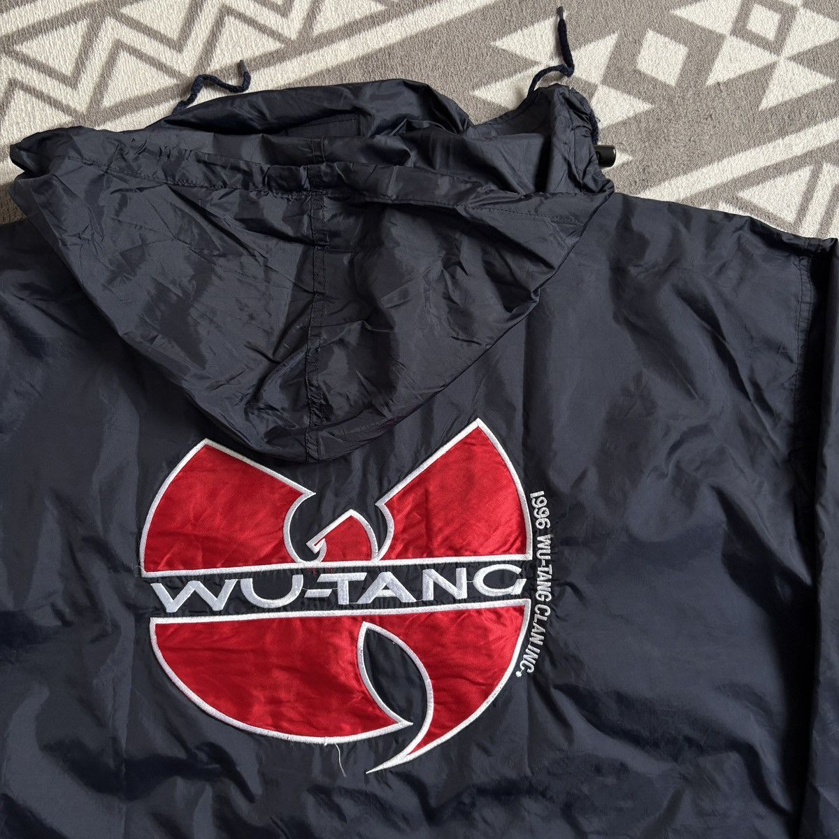 Wu-Tang Clan Vintage 1996 Wu Tang clan jacket hip hop rap Size US XL / EU 56 / 4 - 3 Thumbnail