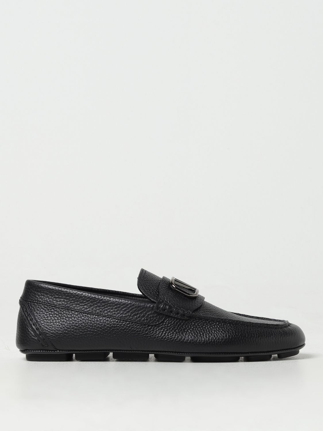 image of Valentino Garavani Loafers Men Black (Size 8)