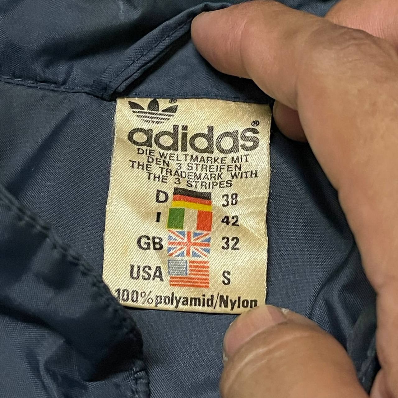 Adidas Vintage 90's Adidas Trefoil Jacket Size US S / EU 44-46 / 1 - 7 Thumbnail