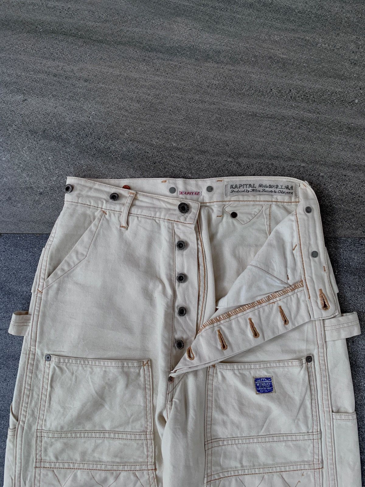 Kapital FREE TAX ! WideLeg Lumber Double Knee Pants | Grailed