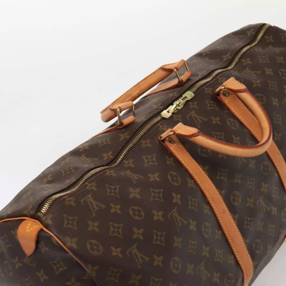 Louis Vuitton LOUIS VUITTON Monogram Keepall 60 Boston Bag Size ONE SIZE - 11 Thumbnail