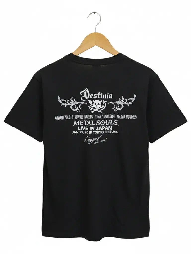 Vintage Destinia Rock Band Vintage Tshirt Rare Graphics Size US M / EU 48-50 / 2 - 2 Thumbnail