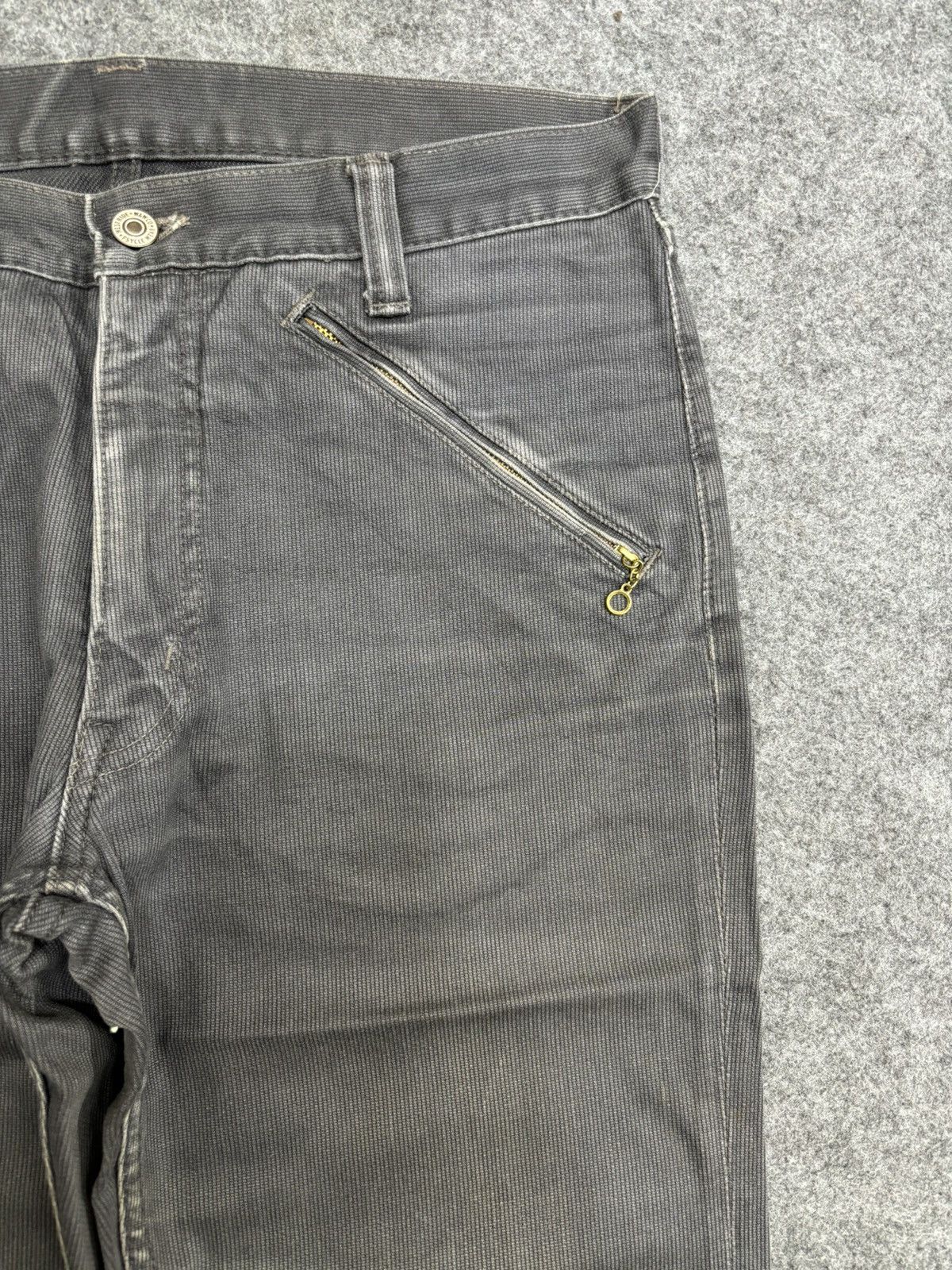 Japanese Brand 💥Flare💥WESTRIDE PSYCLE WEAR Chopper Westerner Denim F571 Size US 31 - 3 Thumbnail