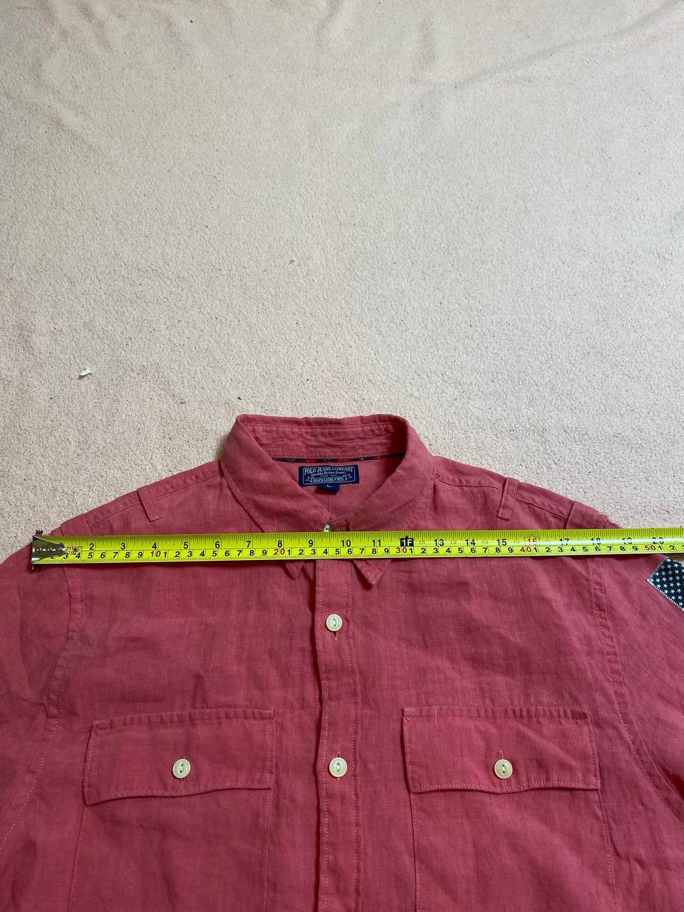 Polo Ralph Lauren × Vintage Polo Ralph Lauren Shirt Button Up Short Sleeve Vintage Size US L / EU 52-54 / 3 - 11 Thumbnail