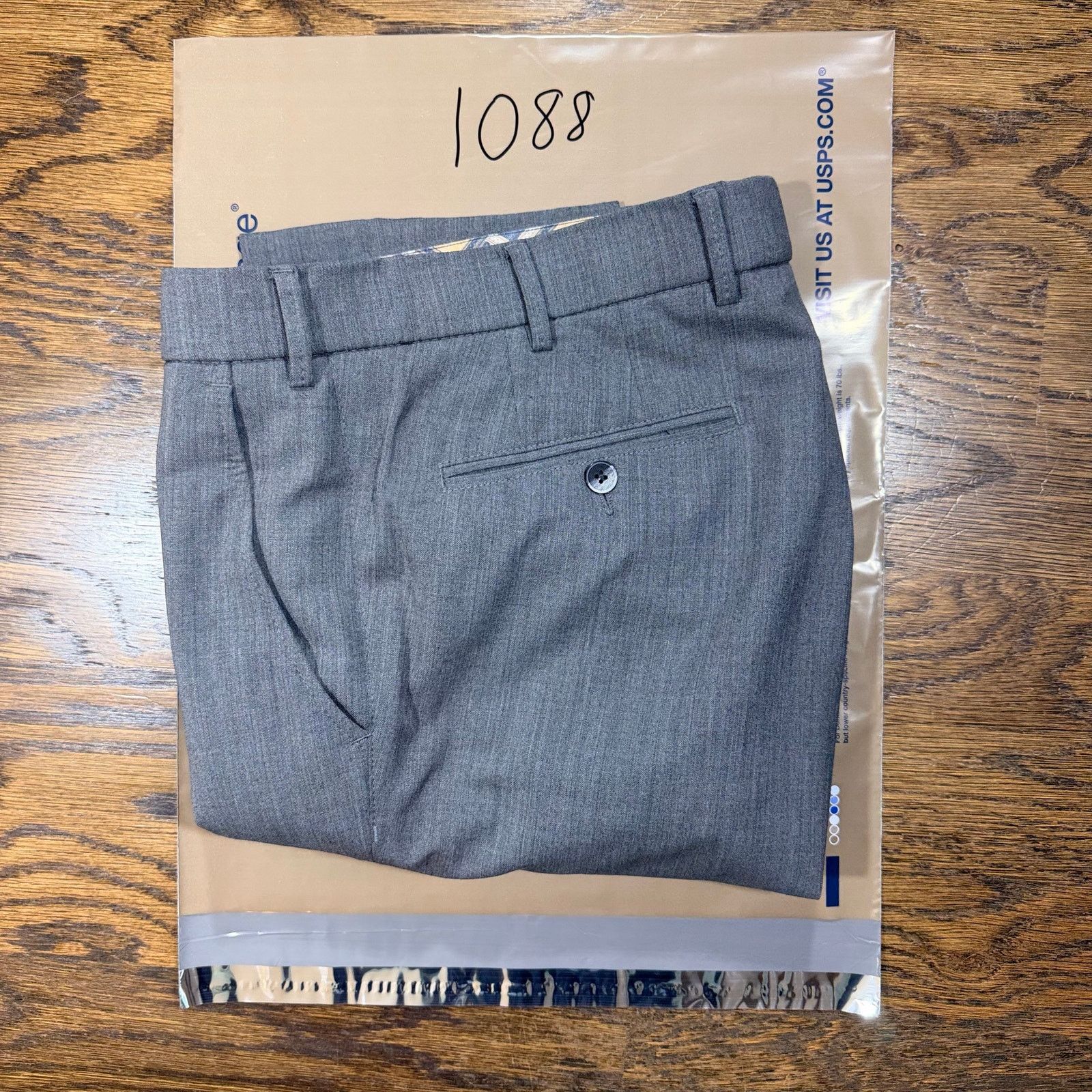 Other Meyer "Bonn" Modern Fit Chinos 34 Gray Luxury Trouser Size US 34 / EU 50 - 12 Thumbnail