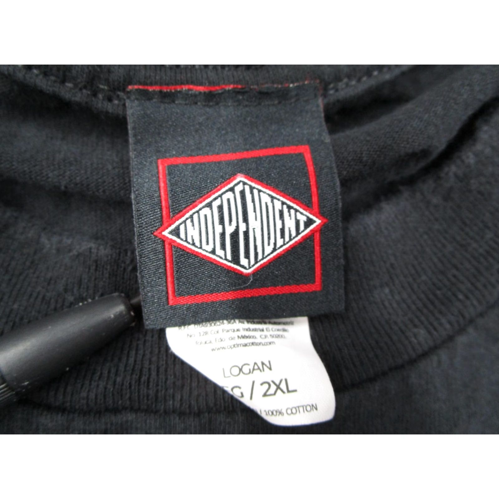 Vintage Independent Shirt Mens 2XL Black Skate Logo Graphic Tee 100% Cotton Skateboard Size US XXL / EU 58 / 5 - 2 Thumbnail