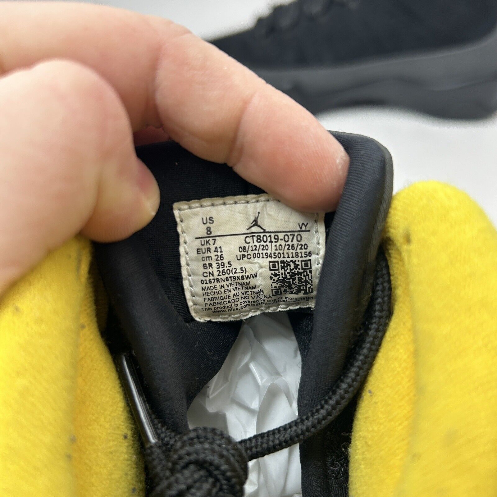 Nike Nike Air Jordan 9 Retro “Dark Charcoal University Gold” 2023 Size US 8 / EU 41 - 8 Thumbnail