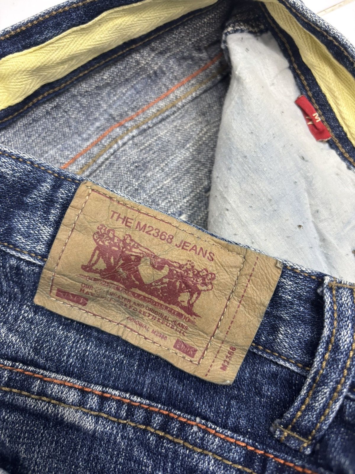 Japanese Brand Japanese Brand M2368 Ripped Distressed Denim Jeans Size US 30 / EU 46 - 9 Thumbnail