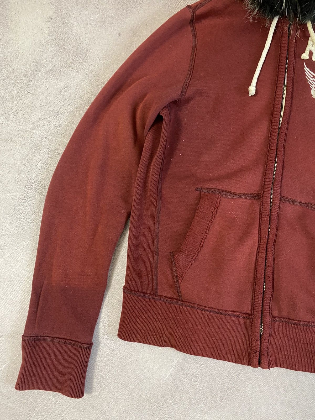 Abercrombie & Fitch × Japanese Brand Vintage Abercrombie If Six Was Nine LGB style mohair hoodie Size US M / EU 48-50 / 2 - 2 Thumbnail