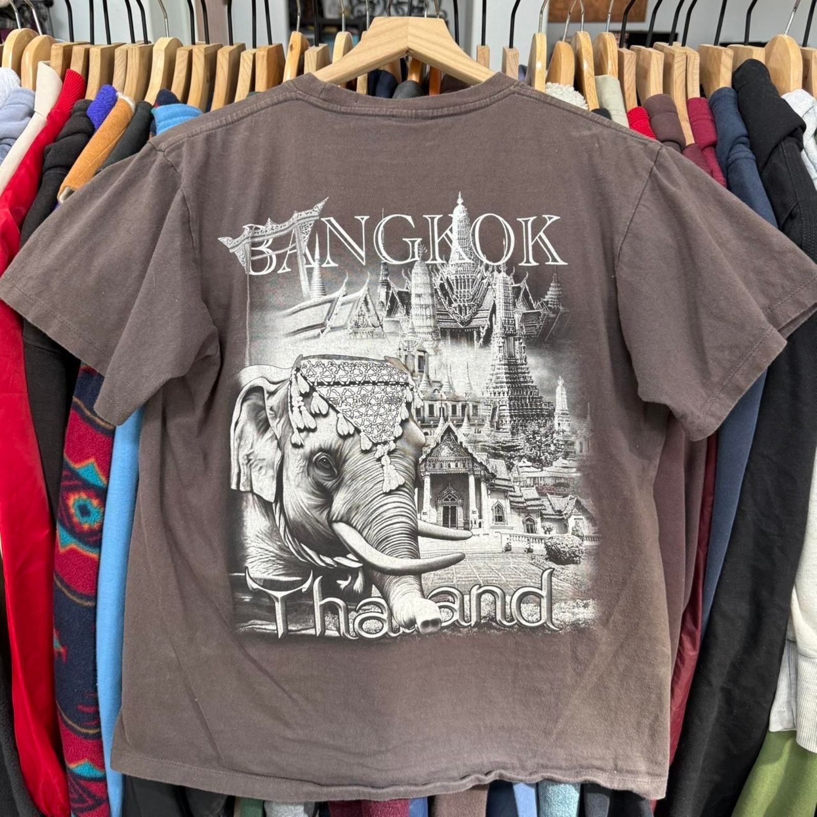 Other Vintage Bangkok Thailand Elephant Shirt With Cool Graphic Size US L / EU 52-54 / 3 - 7 Thumbnail