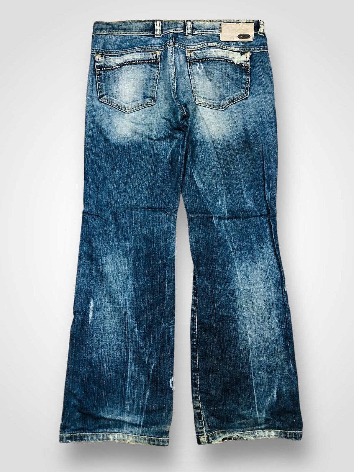 Diesel Diesel Industry torn Design (36) Size US 28 / EU 44 - 2 Thumbnail
