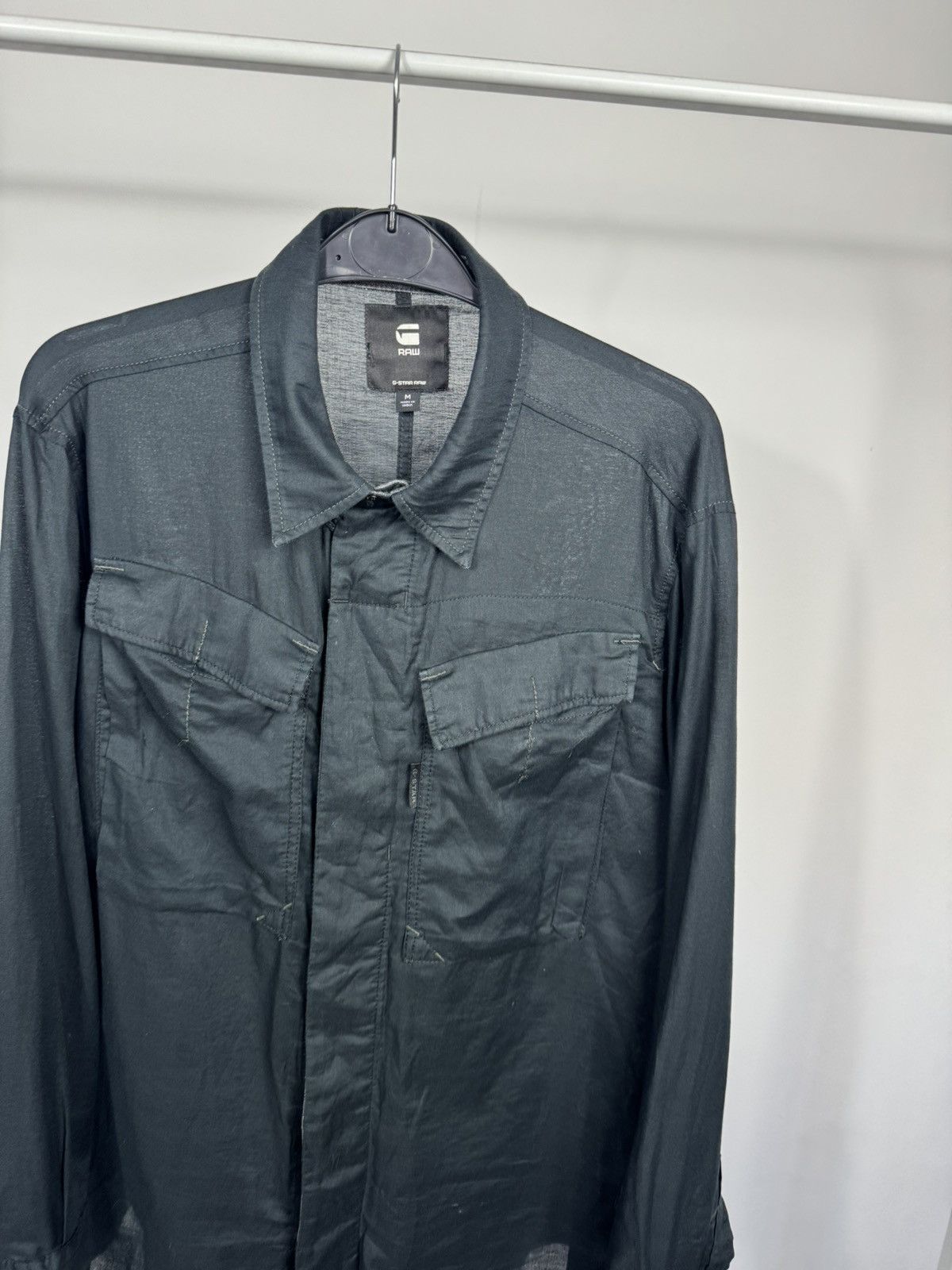 G-Star G Star Raw Mysterious Shirt Slim Utility Button Up Shirt M Size US M / EU 48-50 / 2 - 3 Thumbnail