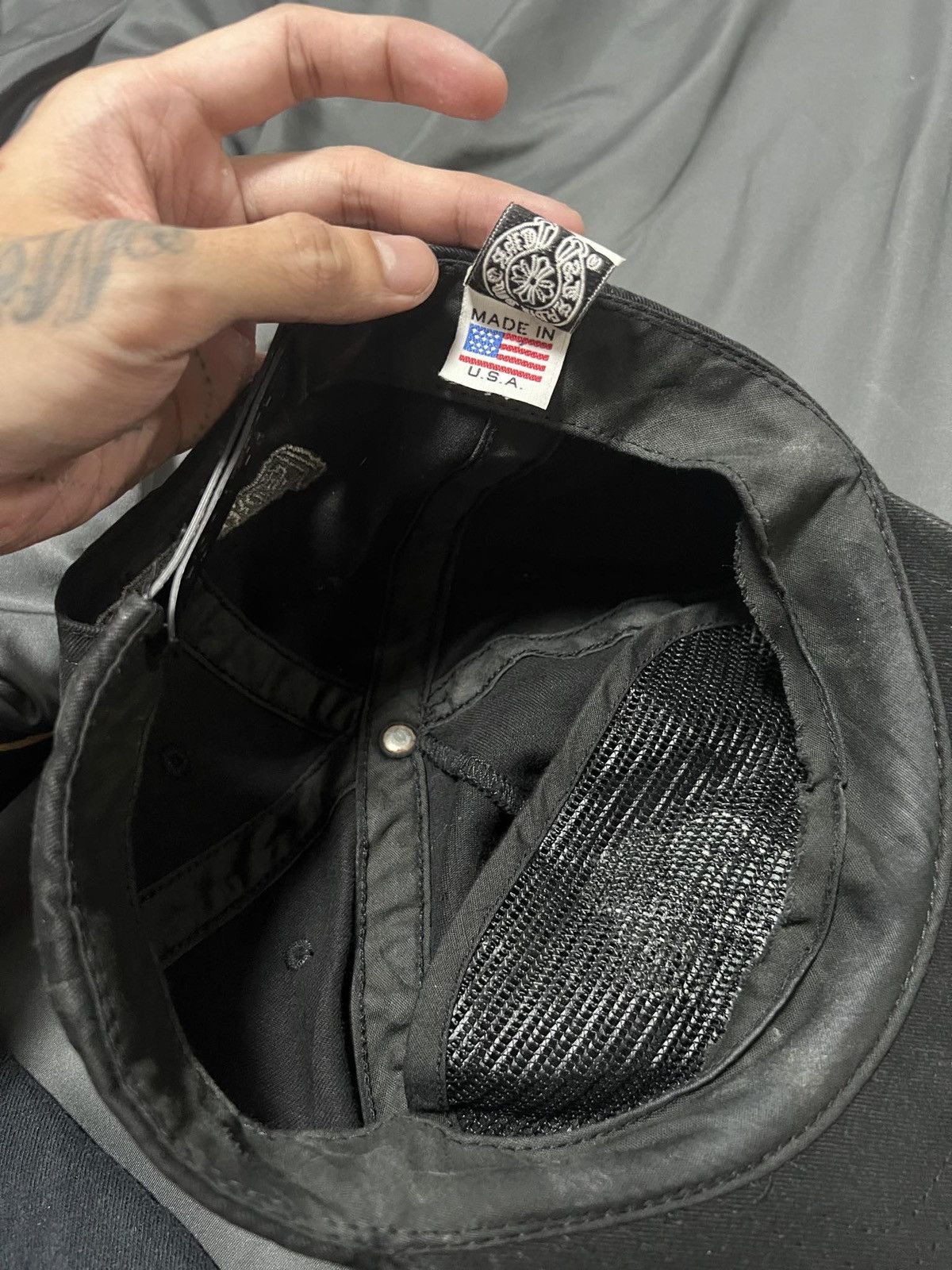 Chrome Hearts Vtg Chrome Hearts Dagger Hats Size ONE SIZE - 5 Thumbnail