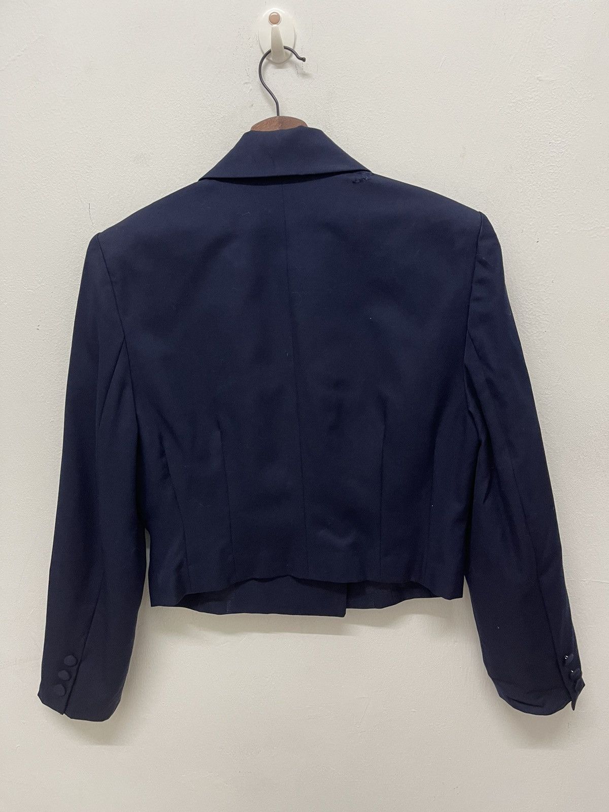 Issey Miyake × Vintage VINTAGE CROP JACKET I.S by ISSEY MIYAKE ARCHIVAL DESIGNER Size M / US 6-8 / IT 42-44 - 4 Thumbnail