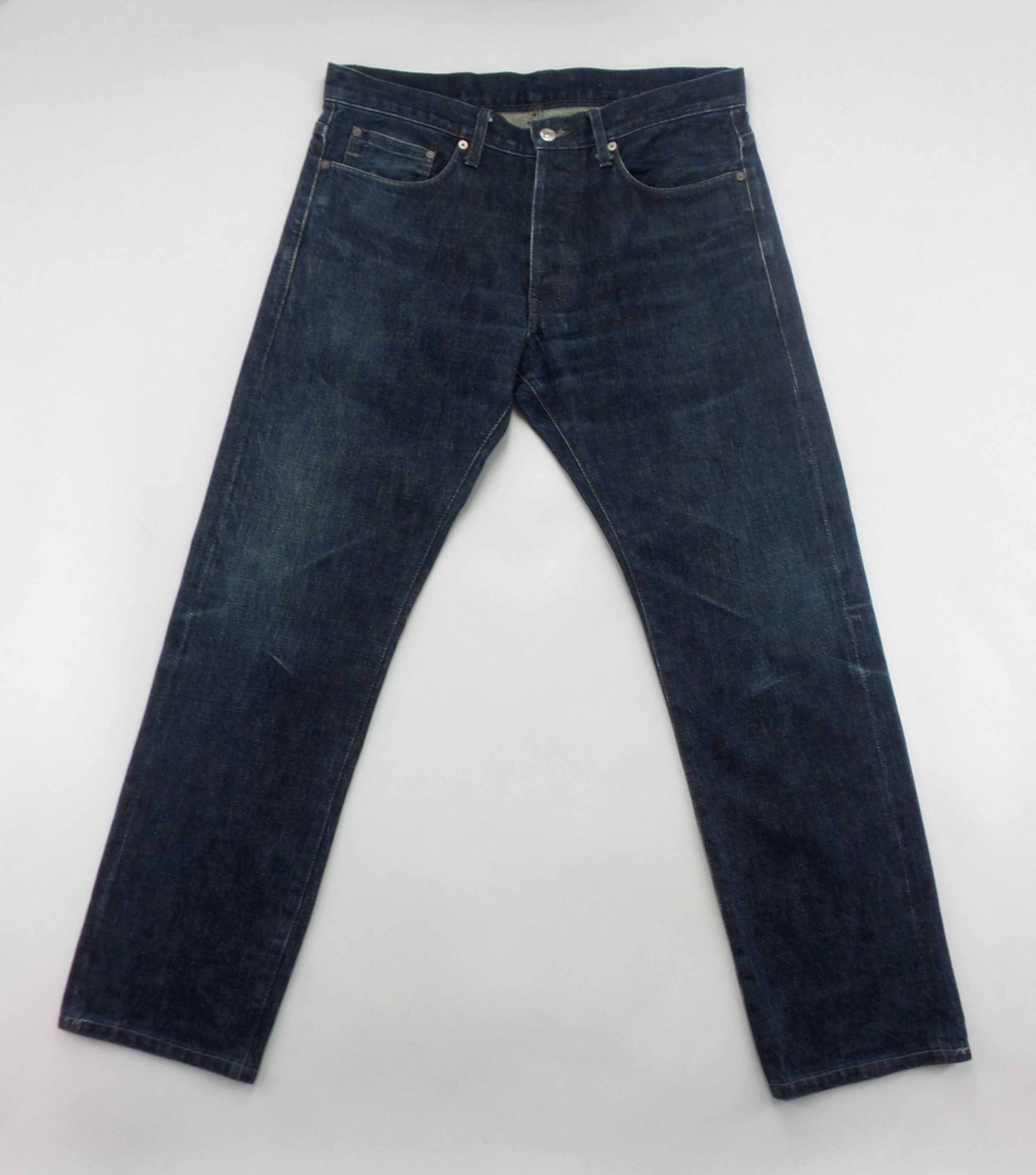 Helmut Lang Straight Leg Selvedge Jeans W16.5xL39.5