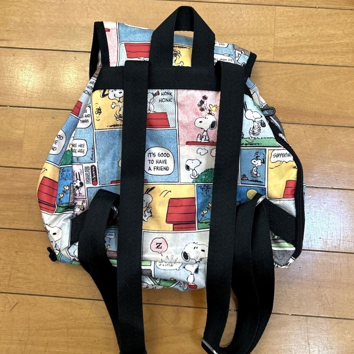 LeSportsac LeSportsac Snoopy Mini Backpack LeSportsac×PEANUTS Snoopy mini backpack from japan, Multicolor, Polyester, Backpack, Women, Mini, Unassembled? Size ONE SIZE - 6 Thumbnail