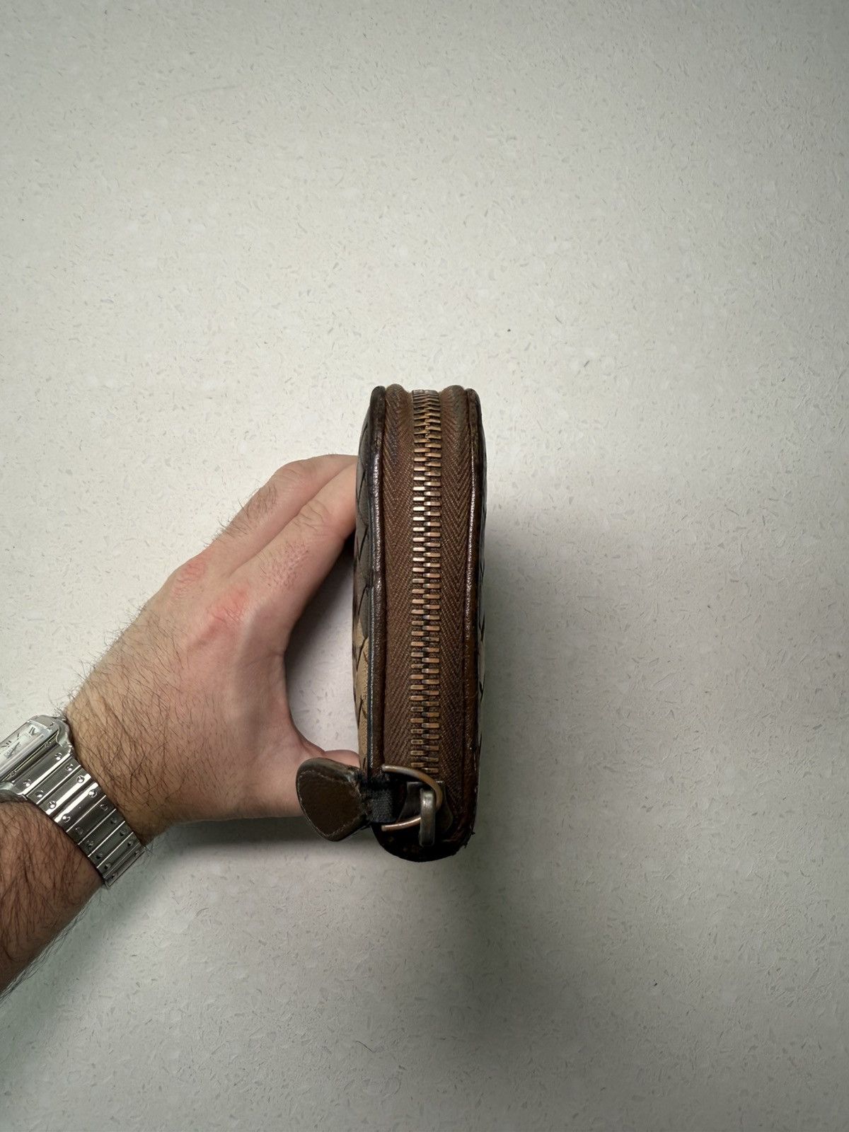 Bottega Veneta Bottega Veneta Brown Zippy Wallet Size ONE SIZE - 3 Thumbnail