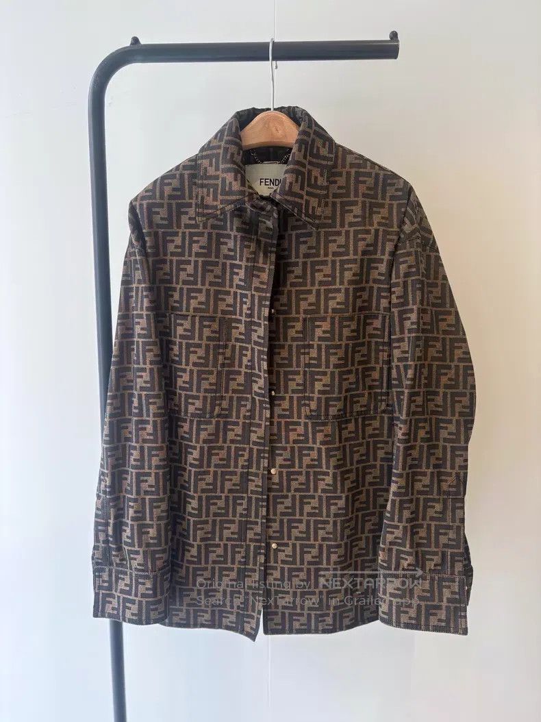 Fendi Fendi Monogrammed Logo Jacket Size XS / US 0-2 / IT 36-38 - 1 Thumbnail
