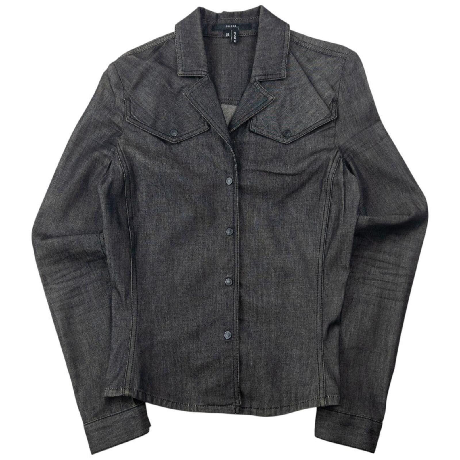 Gucci Vintage 2000s Gucci By Tom Ford Denim Jacket & Jeans Set S Size S / US 4 / IT 40 - 2 Thumbnail