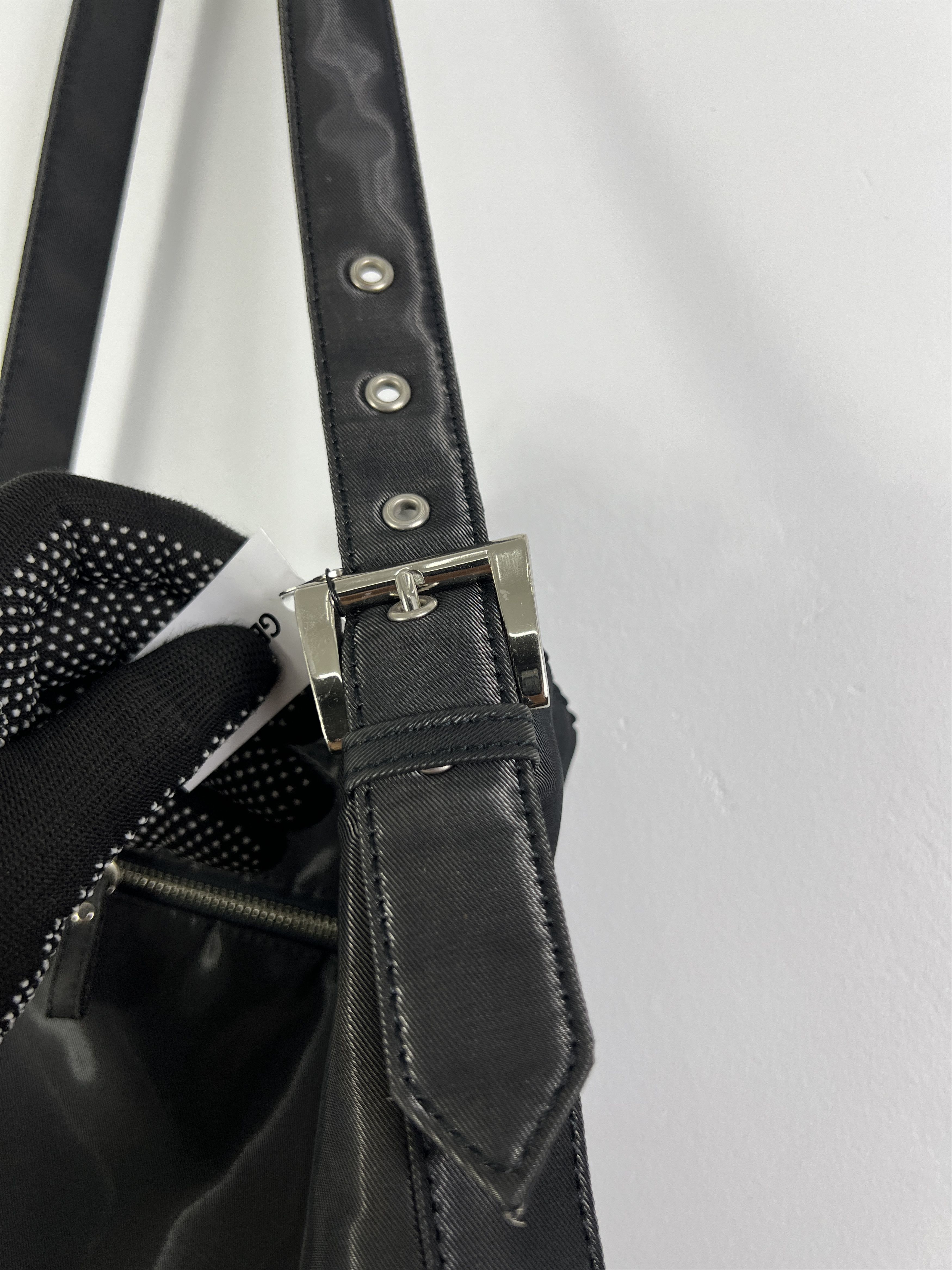 Jean Paul Gaultier Jean Paul Gaultier Reflective Badge Logo Shoulder Bag Size ONE SIZE - 6 Thumbnail