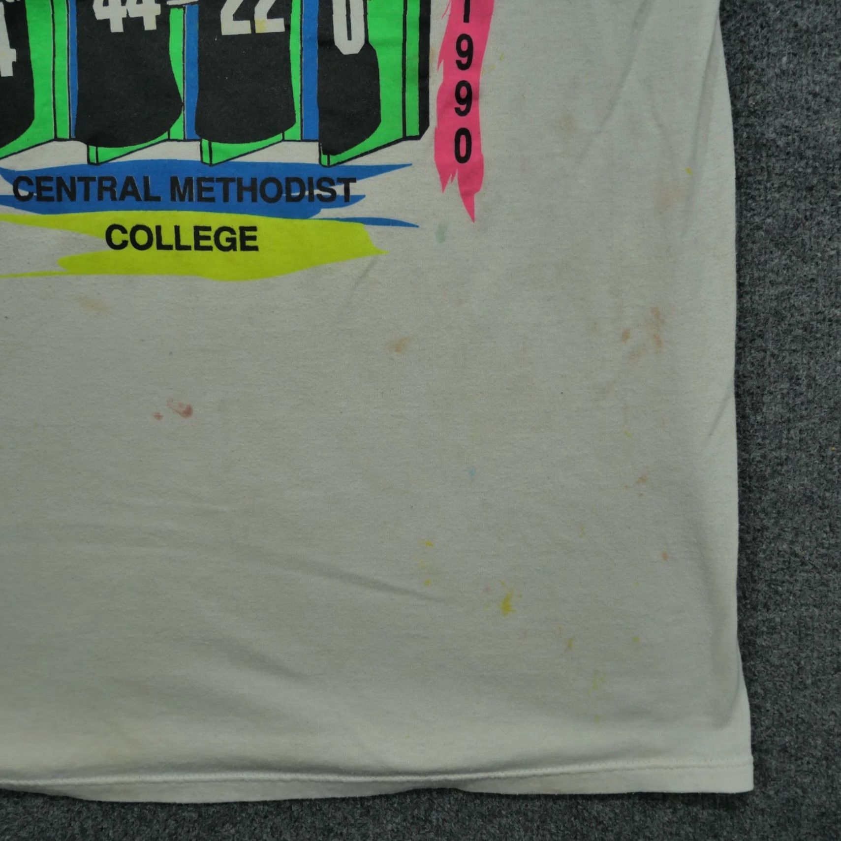 Nike VINTAGE Nike Air Jordan T Shirt Adult XL White 90s Men Size US XL / EU 56 / 4 - 6 Thumbnail