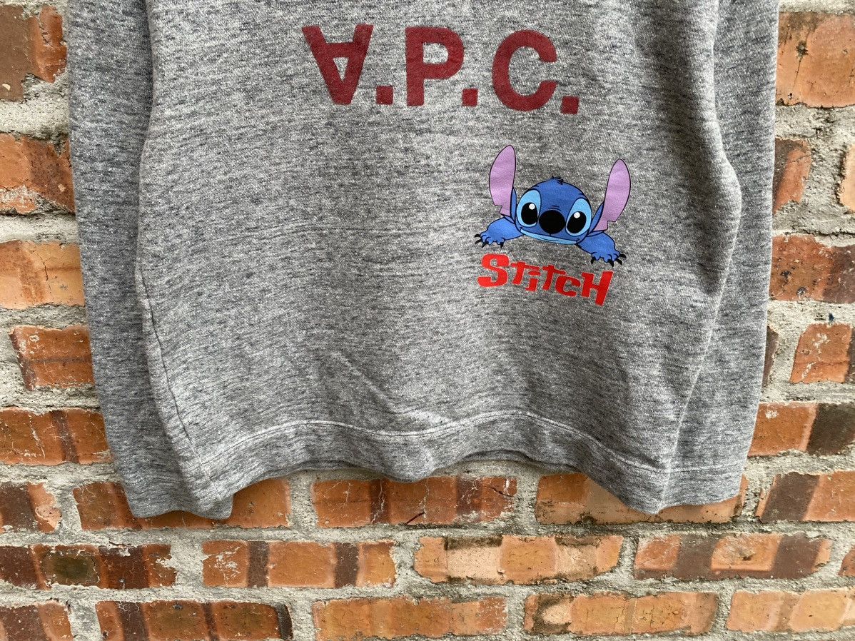 A.P.C. APC x lilo and stitch swetshirt Size S / US 4 / IT 40 - 4 Thumbnail