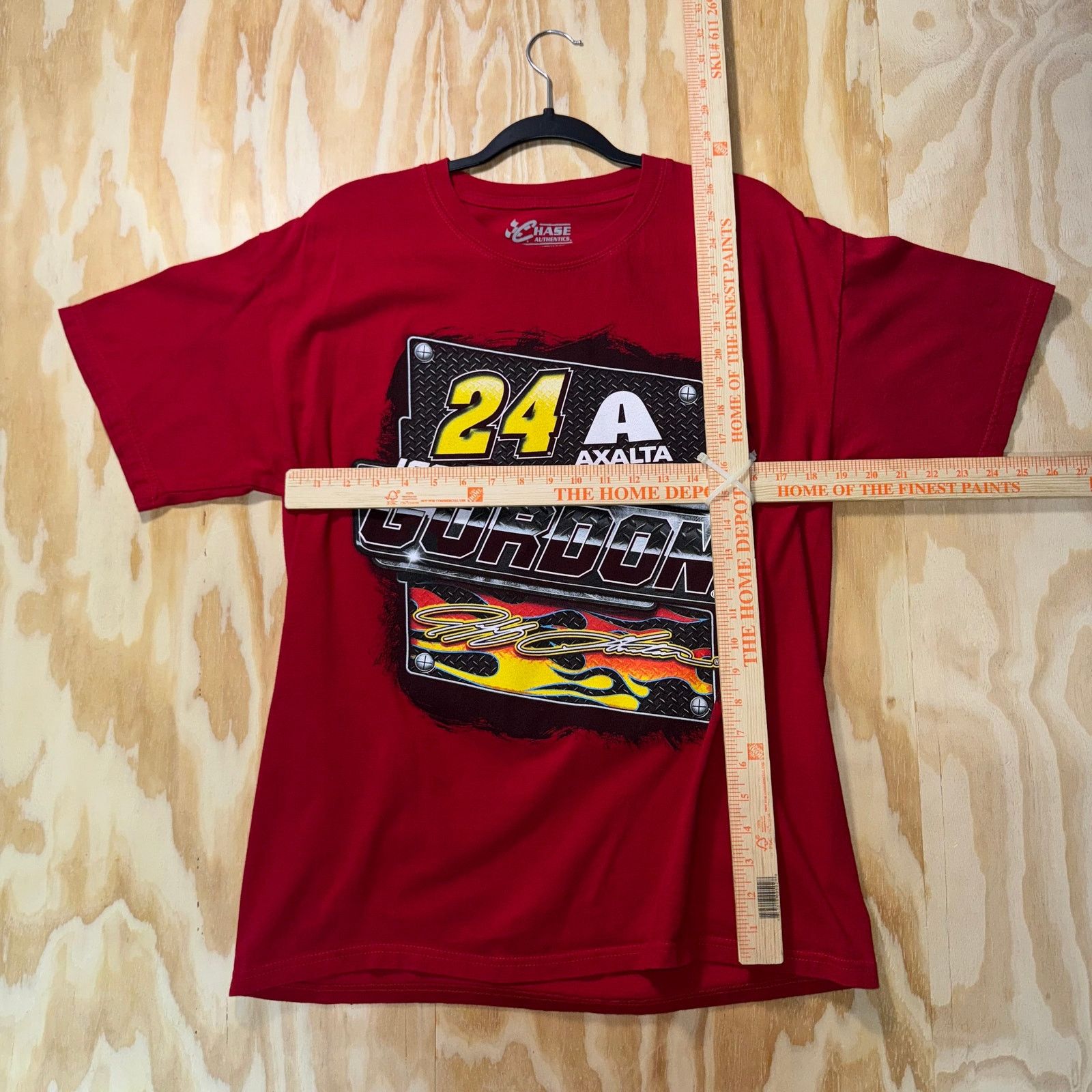Chase Authentics Vintage Y2K Jeff Gordon 24 flame nascar racing 2000s t-shirt Size US L / EU 52-54 / 3 - 4 Thumbnail