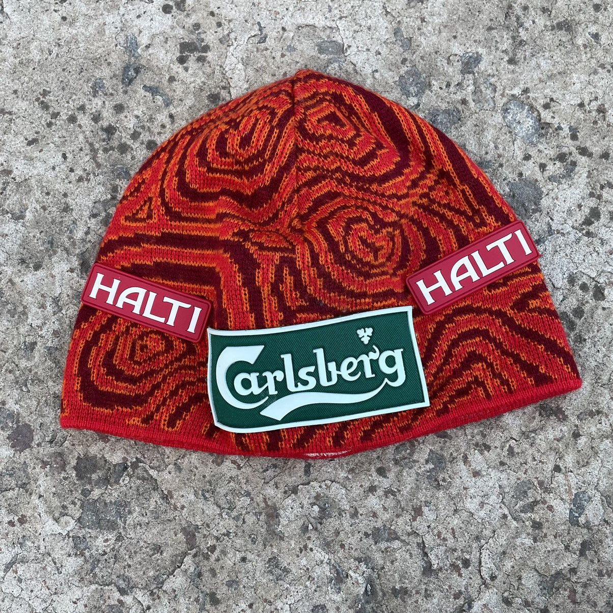 Hysteric Glamour Vintage Hat Halti Carlsberg Y2K Sport 90s USA Size ONE SIZE - 3 Thumbnail