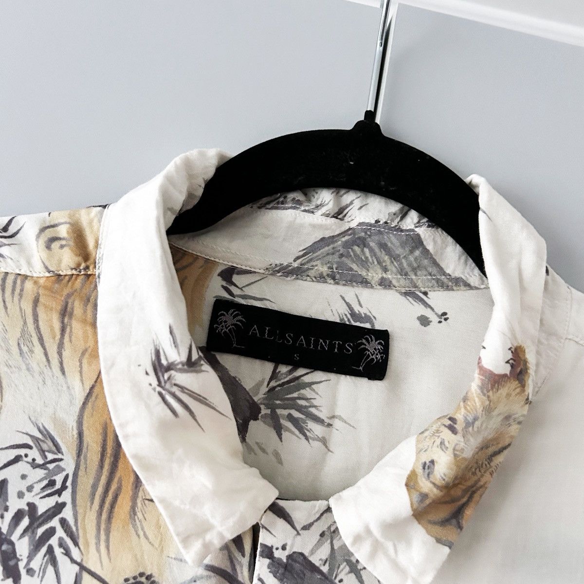 Allsaints All Saints hawaiian shirt tiger Size US S / EU 44-46 / 1 - 3 Thumbnail