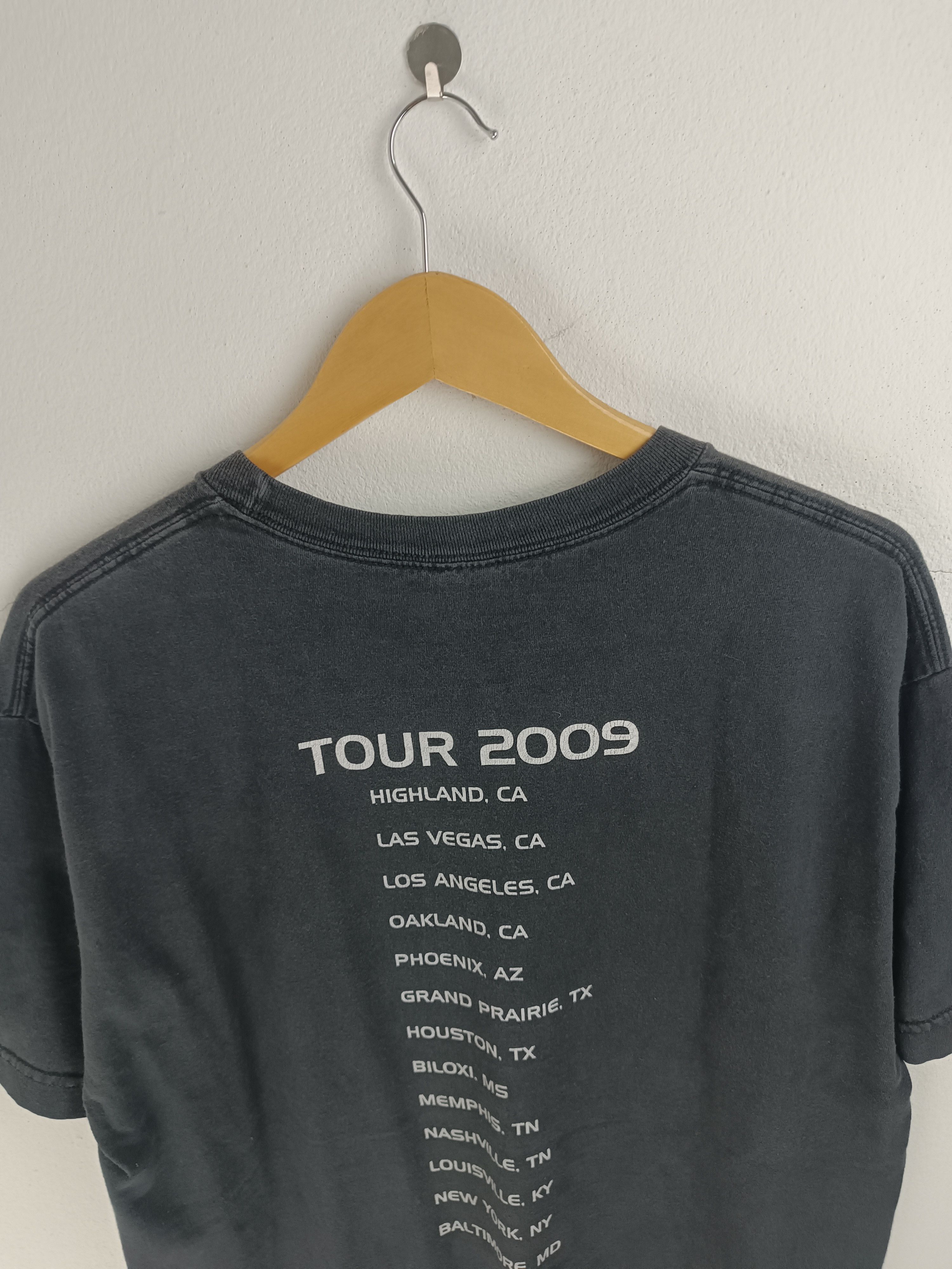 Rap Tees FADED VINTAGE '09 JENNIFER HUDSON ROBIN THICKE TOU VERY RARE Size US L / EU 52-54 / 3 - 16 Thumbnail