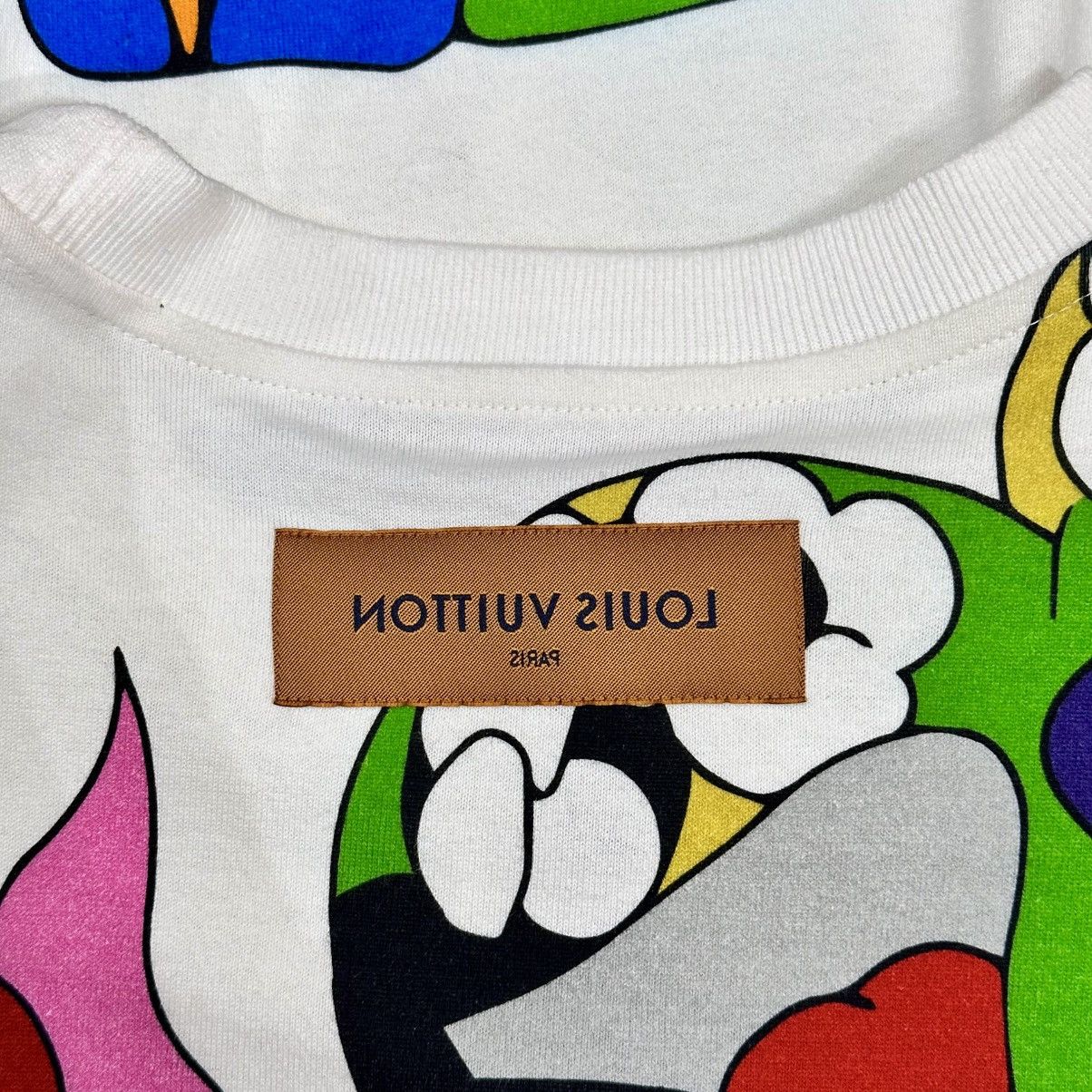 Louis Vuitton UNISEX LOUIS VUITTON SS21 CARTOON PRINT TEE SIZE SMALL Size US S / EU 44-46 / 1 - 5 Thumbnail