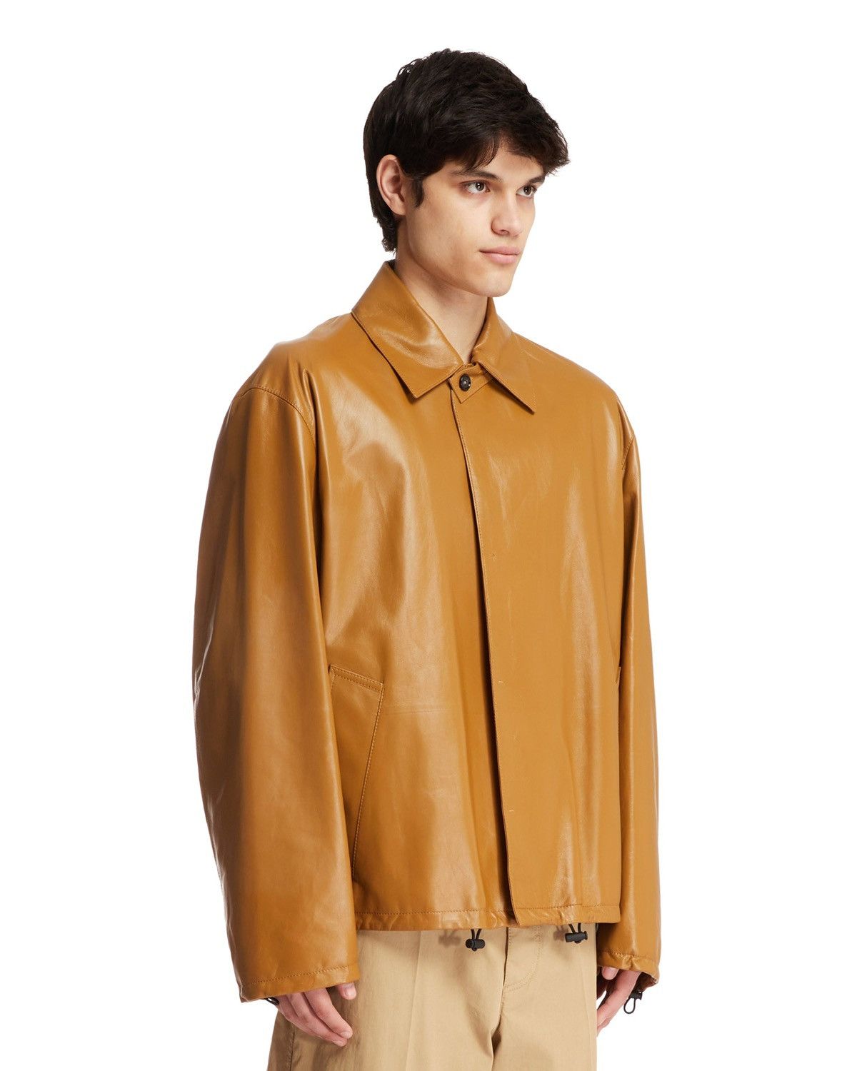 Bottega Veneta 💥$8.3K VALUE💥 Brown Leather Jacket Size US M / EU 48-50 / 2 - 4 Thumbnail