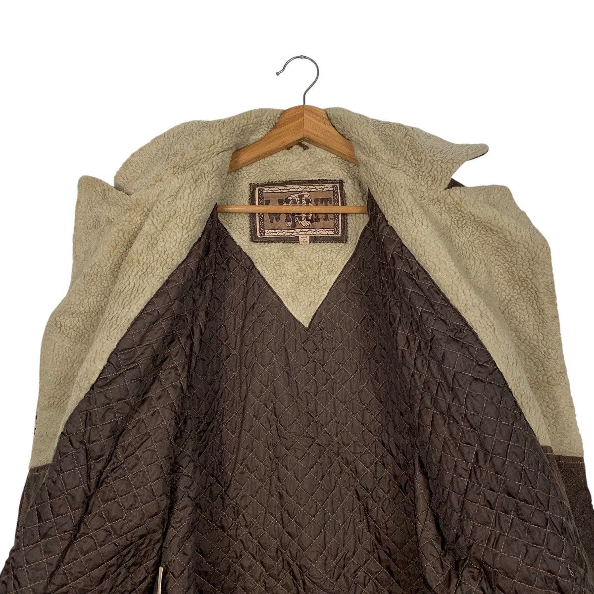 Japanese Brand Vintage Japanese Brand Winlit Shearling Leather Jacket Size US S / EU 44-46 / 1 - 12 Thumbnail