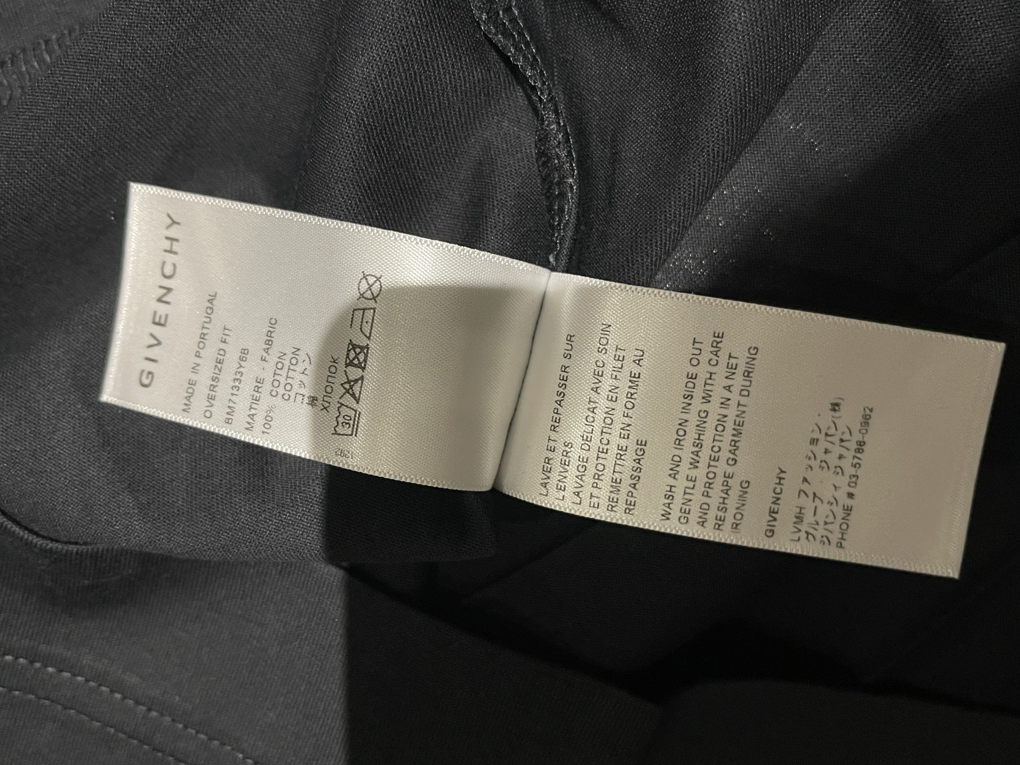 Givenchy Givenchy trompe-l'oeil effect T-shirt Black Size US M / EU 48-50 / 2 - 7 Thumbnail