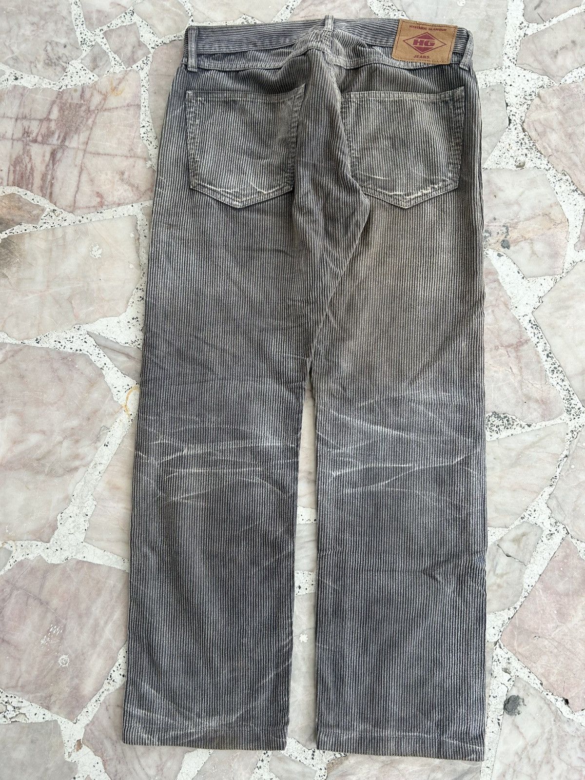 Hysteric Glamour Hysterics Japan Corduroy Gray Pants Size US 32 / EU 48 - 2 Thumbnail