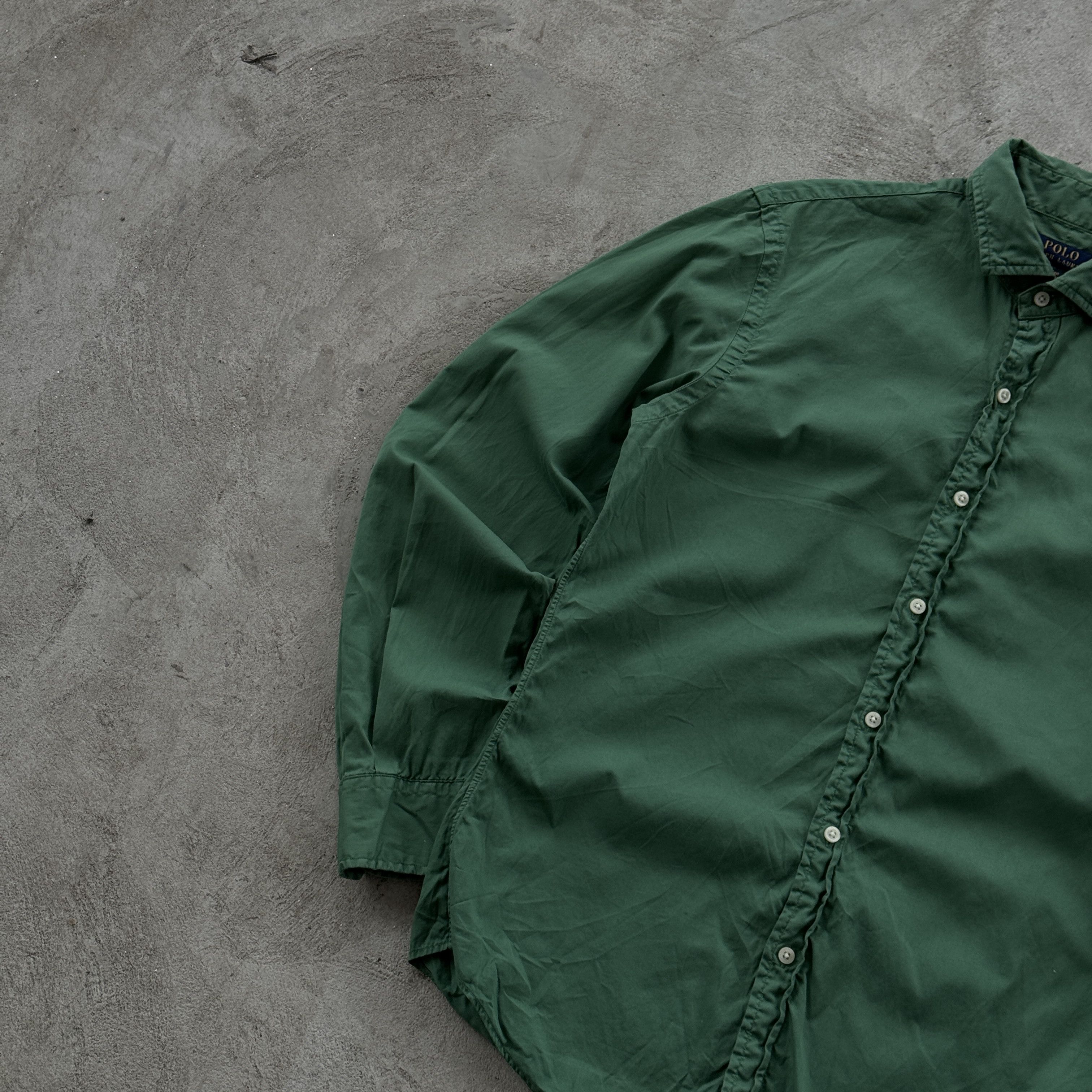 Polo Ralph Lauren Vintage 90s Polo Ralph Lauren Slim Fit Buttons Ups Shirt Size US M / EU 48-50 / 2 - 3 Thumbnail